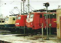 140 527, 140 052 und 140 568 im Bw Seelze