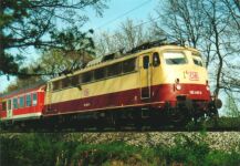 110 485-0 auf der Nord-S�d-Strecke