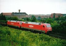 152 094 und 152 045 in Hannover-Linden