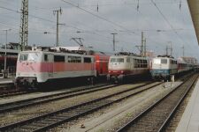111 174, 103 167 und 111 006 in N�rnberg Hbf.