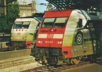 101 039 und 101 010 in K�ln Hbf.